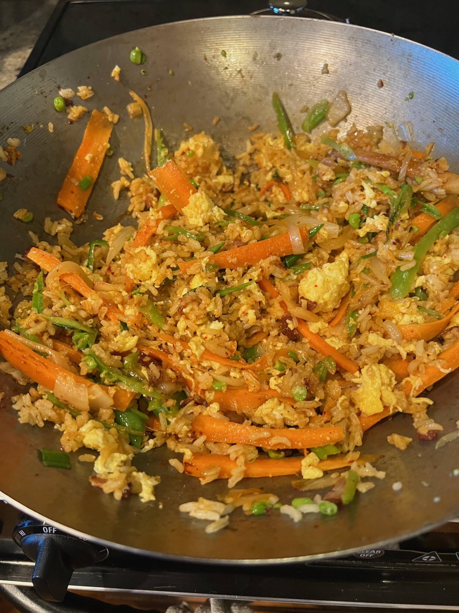 Easy Korean Fried Rice Recipe with Gochujang and Kimchi | The Spice Tin
